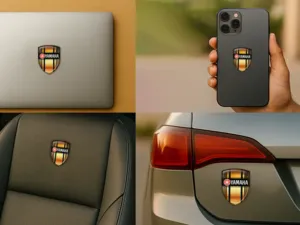 Yamaha Vinilos Traseros Auto Máximo Duradero Estilo Pro